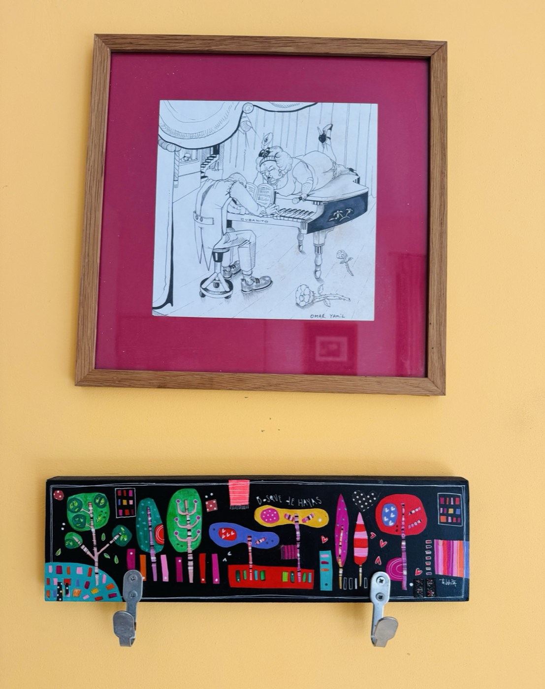 Extra Room — The art and the hanger