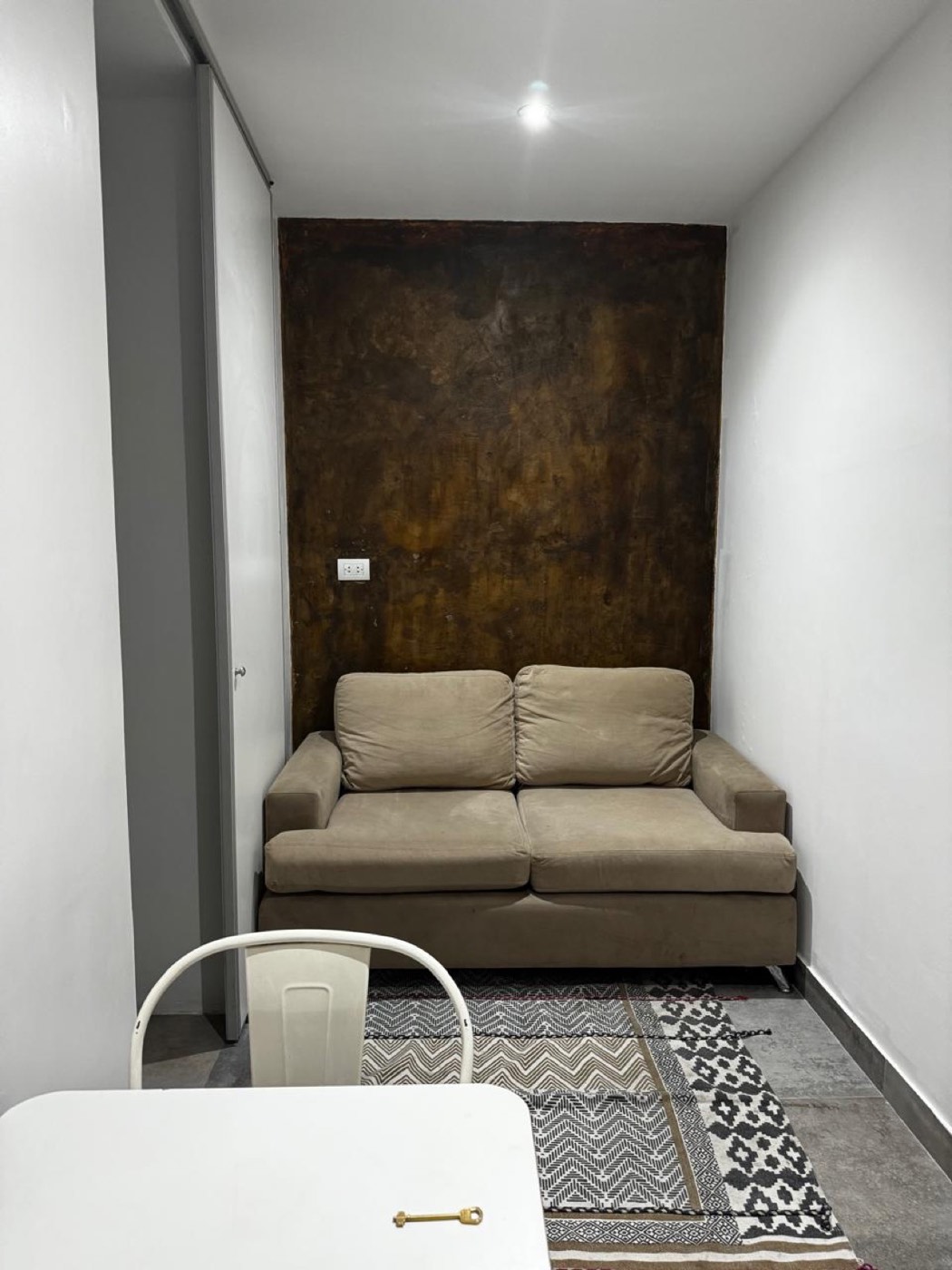 The flat with the patio — Living nook