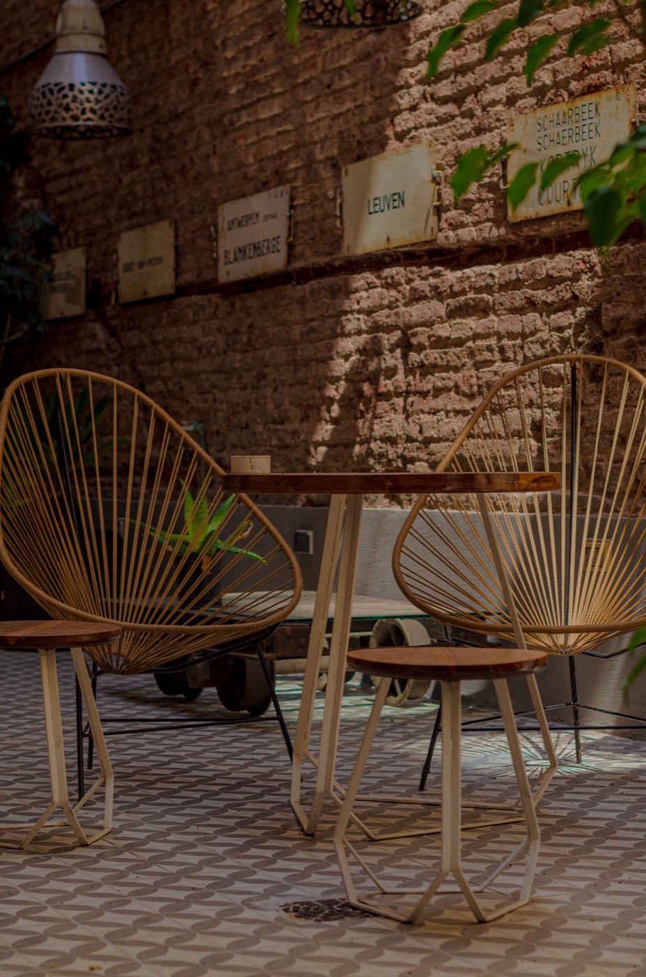 The patio