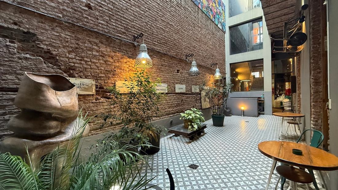 The patio